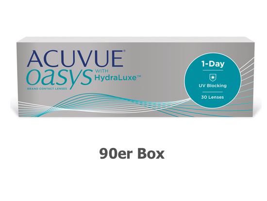 Acuvue Oasys 1-Day HydraLuxe 90er Box